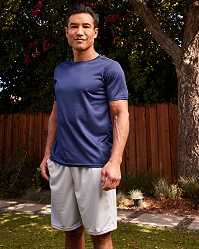 Algopix Similar Product 6 - Mens Mesh Active Wear Athletic