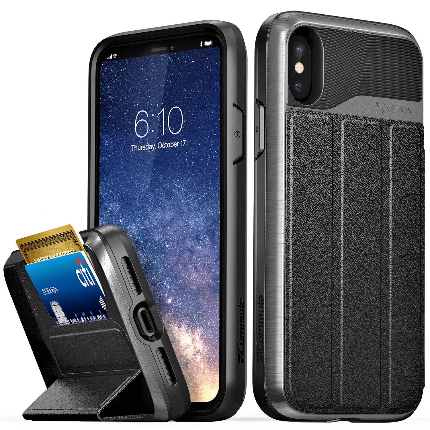 Algopix Similar Product 15 - VENA iPhone XsX Wallet Case