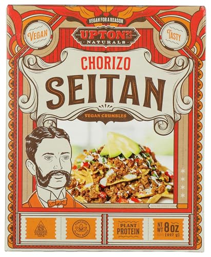 Algopix Similar Product 1 - Upton's Natural, Chorizo Seitan, 8 oz