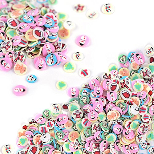 Algopix Similar Product 2 - 2000 Pcs Fimo Slices for SlimeDIY
