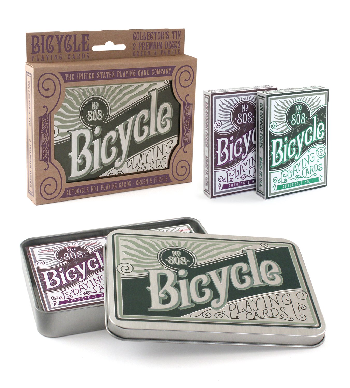 Algopix Similar Product 7 - Bicycle Retro Playing Card Gift Set