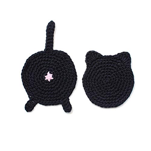 Algopix Similar Product 7 - Geekirumi handmade crochet black cat
