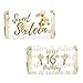 Algopix Similar Product 17 - White and Gold Sweet Sixteen Mini