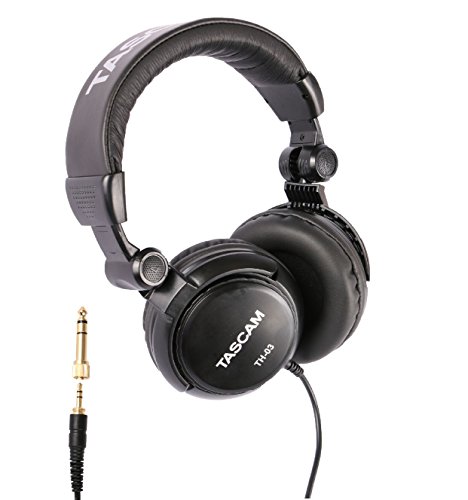 Algopix Similar Product 20 - Tascam TH03 Studio Headphones Closed