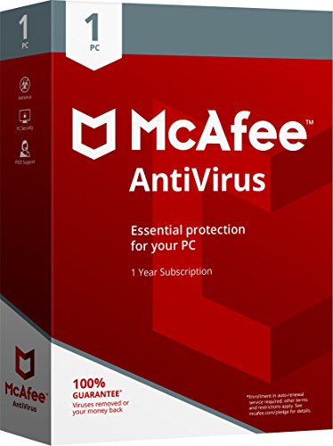 Algopix Similar Product 5 - McAfee 2018 AntiVirus  1 PC Old