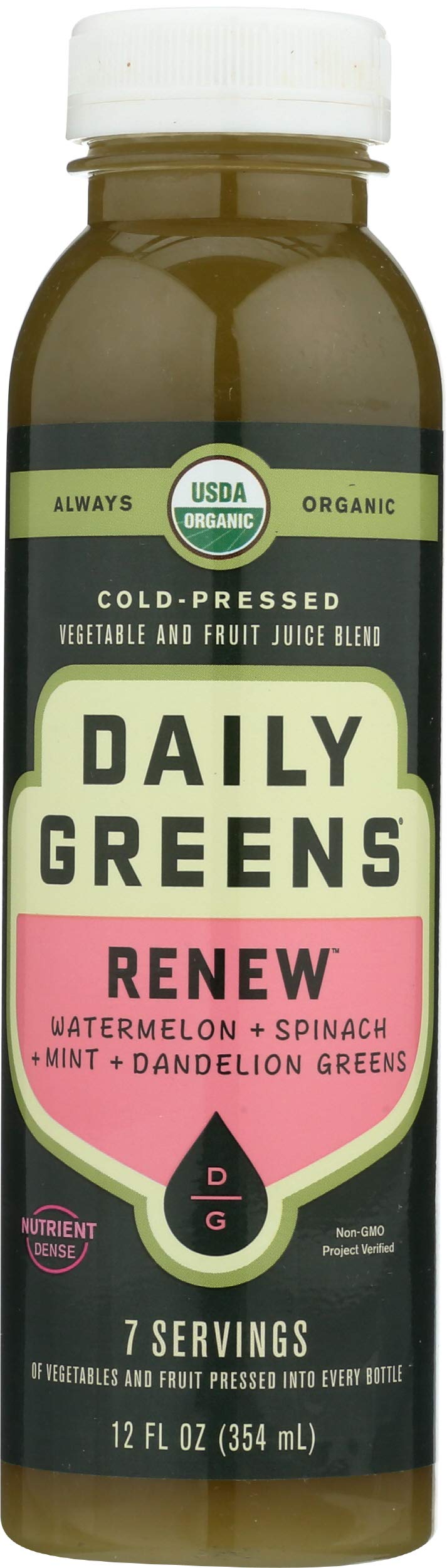 Algopix Similar Product 19 - Drink Daily Greens Renewed Vegetable