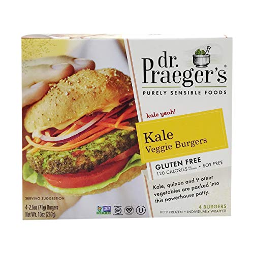 Algopix Similar Product 15 - Dr Praegers Veggie Burgers Kale 25