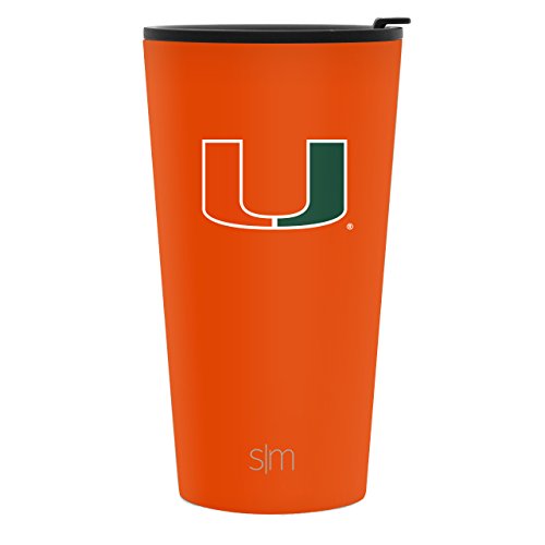 Algopix Similar Product 6 - Simple Modern 16oz Pint Tumbler  Miami