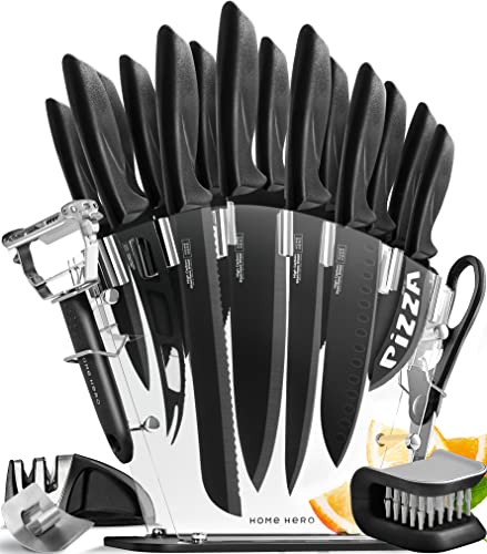 Algopix Similar Product 5 - Home Hero Kitchen Knife Set  High