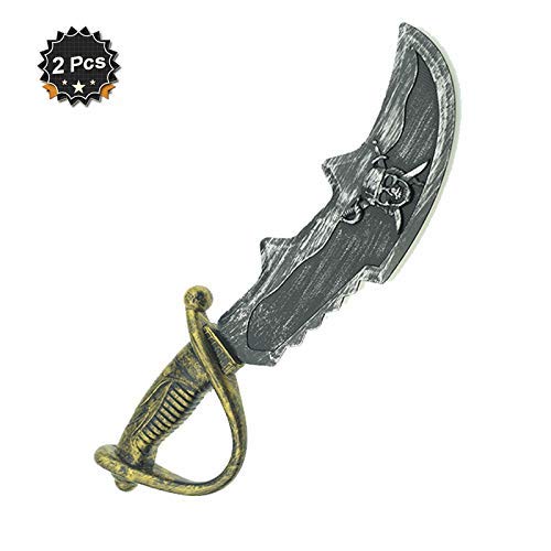 Algopix Similar Product 12 - Warmtree toy 2 Pcs Pirate Sword Pirate