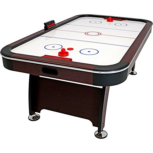 Algopix Similar Product 2 - Sunnydaze 7 ft Air Hockey Table