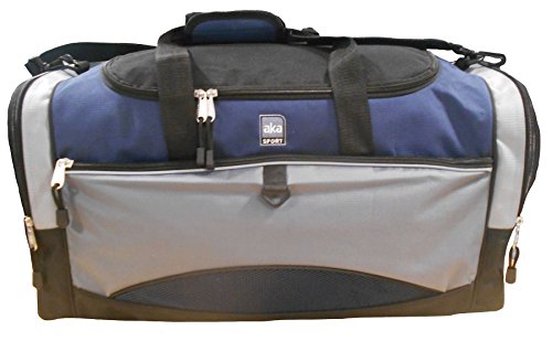 Algopix Similar Product 15 - AKA Sport 24 inch Duffel Bag (Navy/Grey)