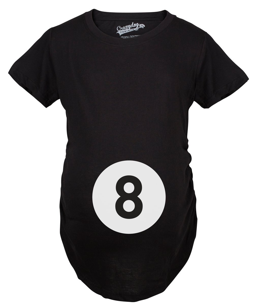 Algopix Similar Product 18 - Maternity Eight Ball Funny Baby
