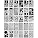 Algopix Similar Product 19 - 30 PCS Journal Stencils Planner