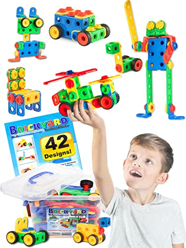 Algopix Similar Product 7 - Brickyard Building Blocks STEM Toys 