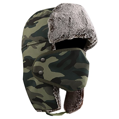 Algopix Similar Product 19 - AKASO Winter Hat with Ear Flaps