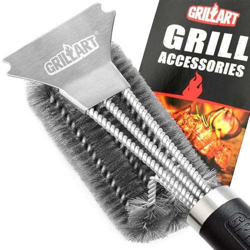 Algopix Similar Product 5 - GRILLART Grill Brush and Scraper BBQ