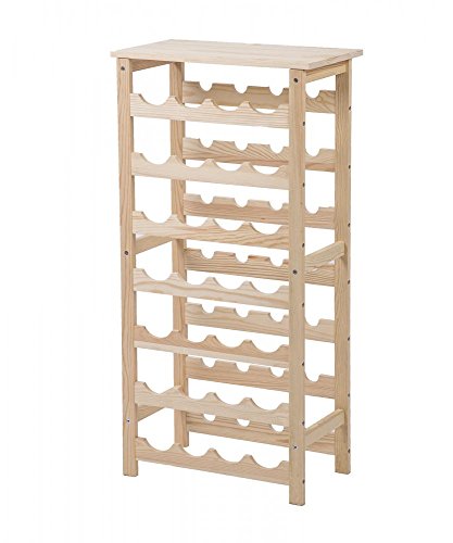 Algopix Similar Product 2 - FDW 28 Bottles Holder Solid Wood Wine