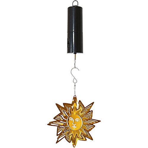 Algopix Similar Product 16 - Sunnydaze Reflective 3D Gold Sun