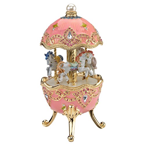 Algopix Similar Product 1 - Design Toscano Horse Carousel Romanov