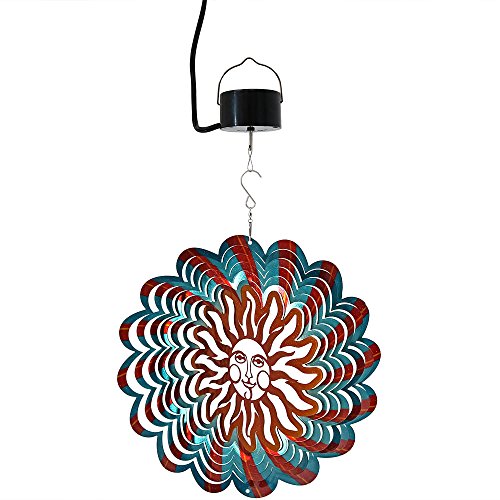 Algopix Similar Product 14 - Sunnydaze Reflective 3D Multi Color Sun