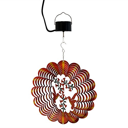 Algopix Similar Product 13 - Sunnydaze Reflective 3D Whirligig