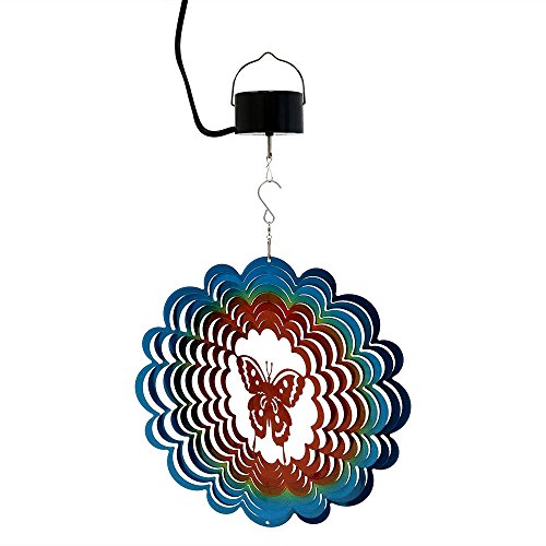 Algopix Similar Product 10 - Sunnydaze Reflective 3D Whirligig