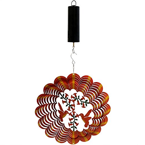 Algopix Similar Product 20 - Sunnydaze Reflective 3D Whirligig