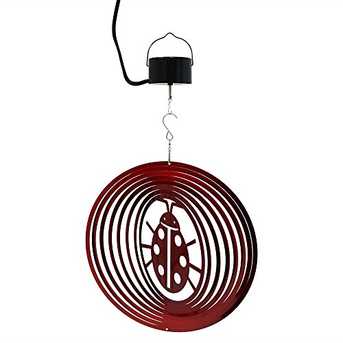 Algopix Similar Product 6 - Sunnydaze Reflective 3D Whirligig