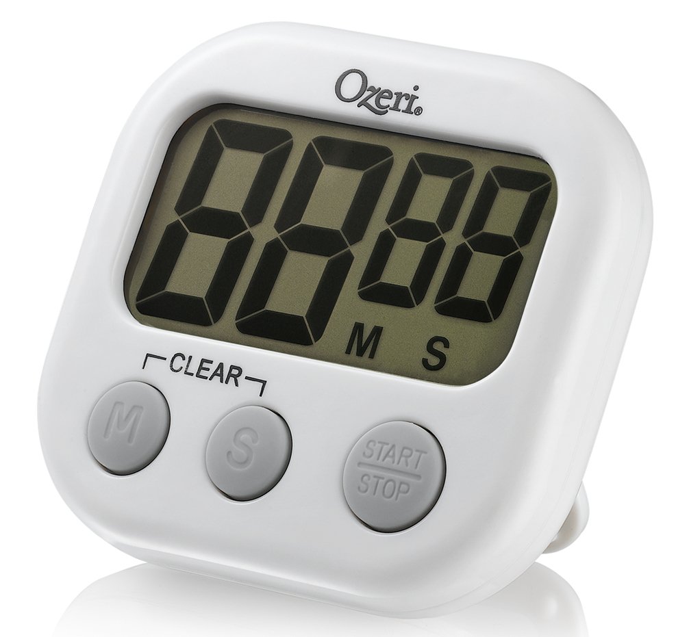Algopix Similar Product 13 - Ozeri Event Kitchen Timer, White