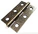 Algopix Similar Product 3 - Shutter Door Butt Hinge Antique Brass