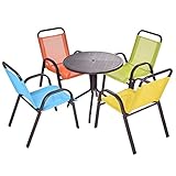 Algopix Similar Product 5 - Costzon Kids Table Set 5 Pieces Patio
