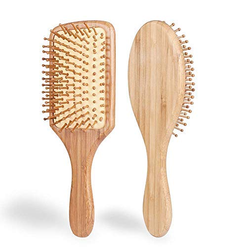 Algopix Similar Product 14 - Hair Brush  ELVASEN 2 Pack Natural