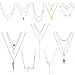 Algopix Similar Product 13 - TAMHOO Boho 10pcs Layered Necklace