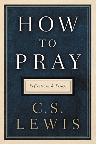 Algopix Similar Product 16 - How to Pray: Reflections and Essays