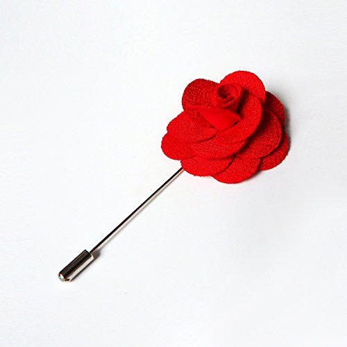 Algopix Similar Product 4 - RareLove 12pcs Red Lapel Pin Rose