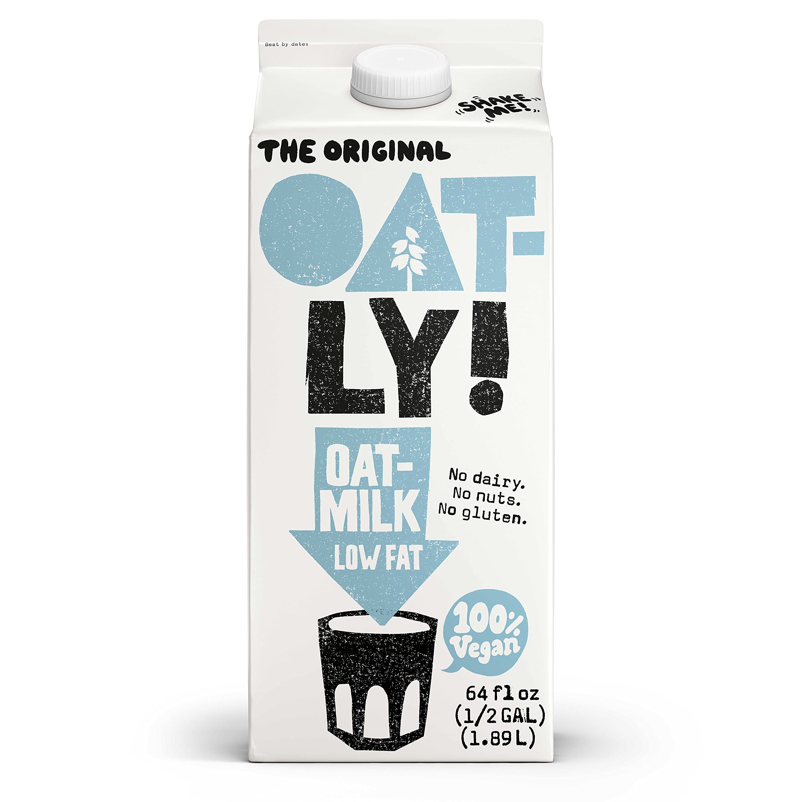 Algopix Similar Product 6 - Oatly Low Fat Oat Milk, 64 oz