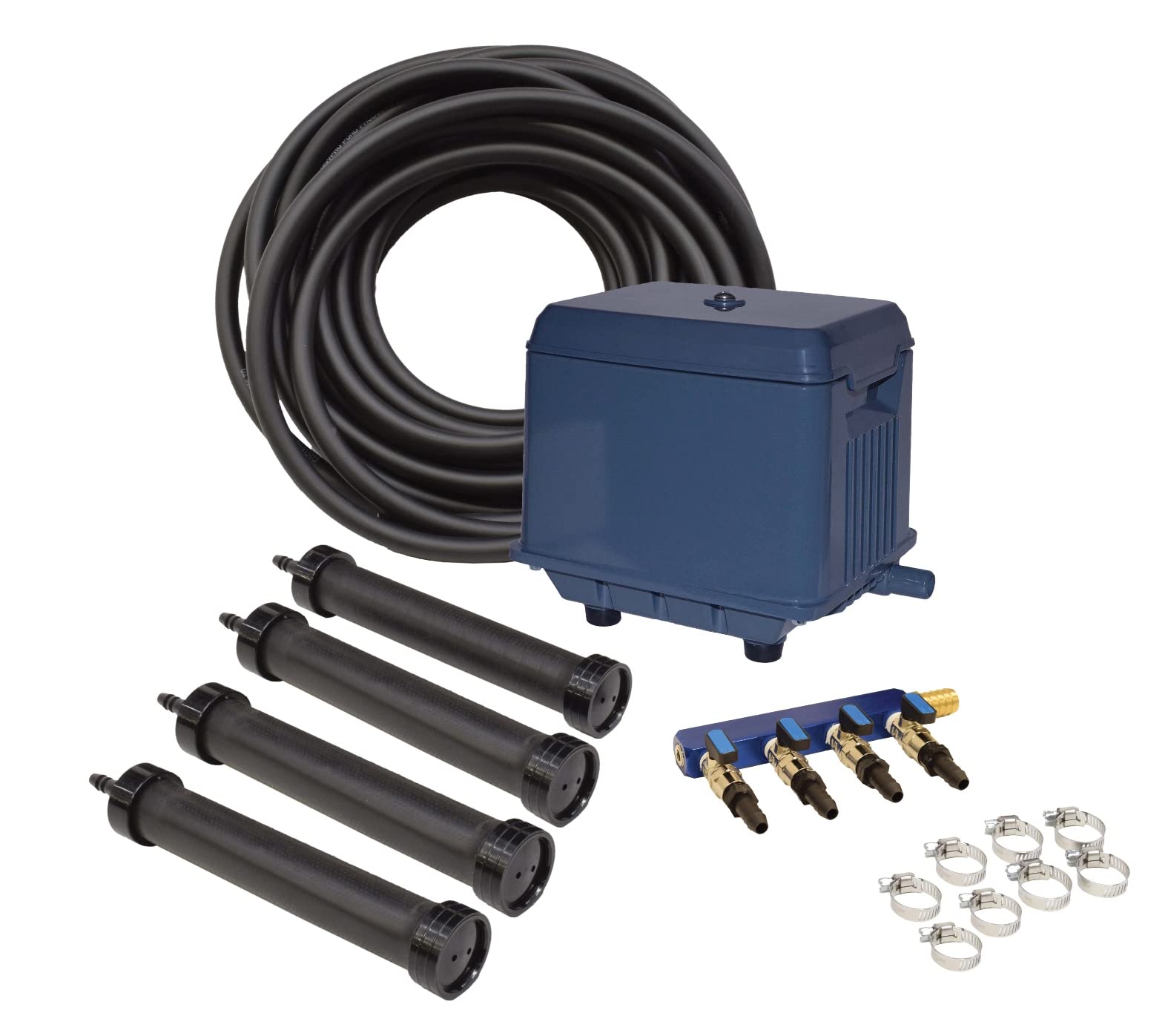 Algopix Similar Product 14 - EasyPro LA4 KLC Koi Pond Aeration Kit 