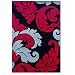 Algopix Similar Product 3 - Linon Corfu Collection Red Synthetic