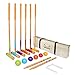 Algopix Similar Product 2 - GoSports Deluxe Croquet Set  Full Size