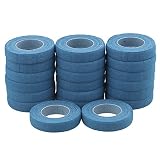 Algopix Similar Product 18 - Yibuy 5M Length Blue 100 Cotton Nail