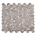 Algopix Similar Product 4 - MAYKKE 9 x 11 Warren Hexagon Mosaic