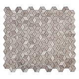 Algopix Similar Product 1 - MAYKKE 9 x 11 Warren Hexagon Mosaic