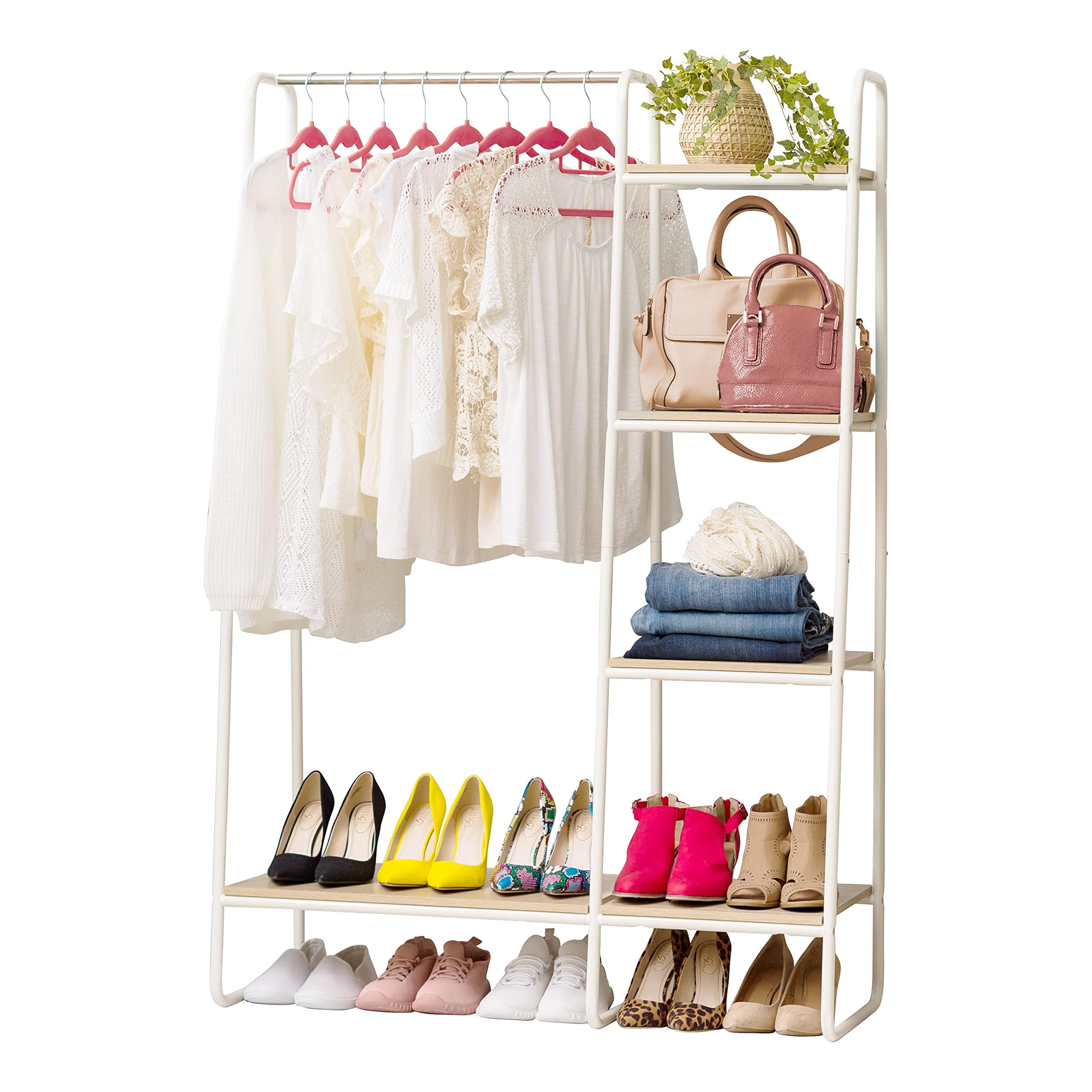 Algopix Similar Product 7 - IRIS USA Clothes Rack for Hanging