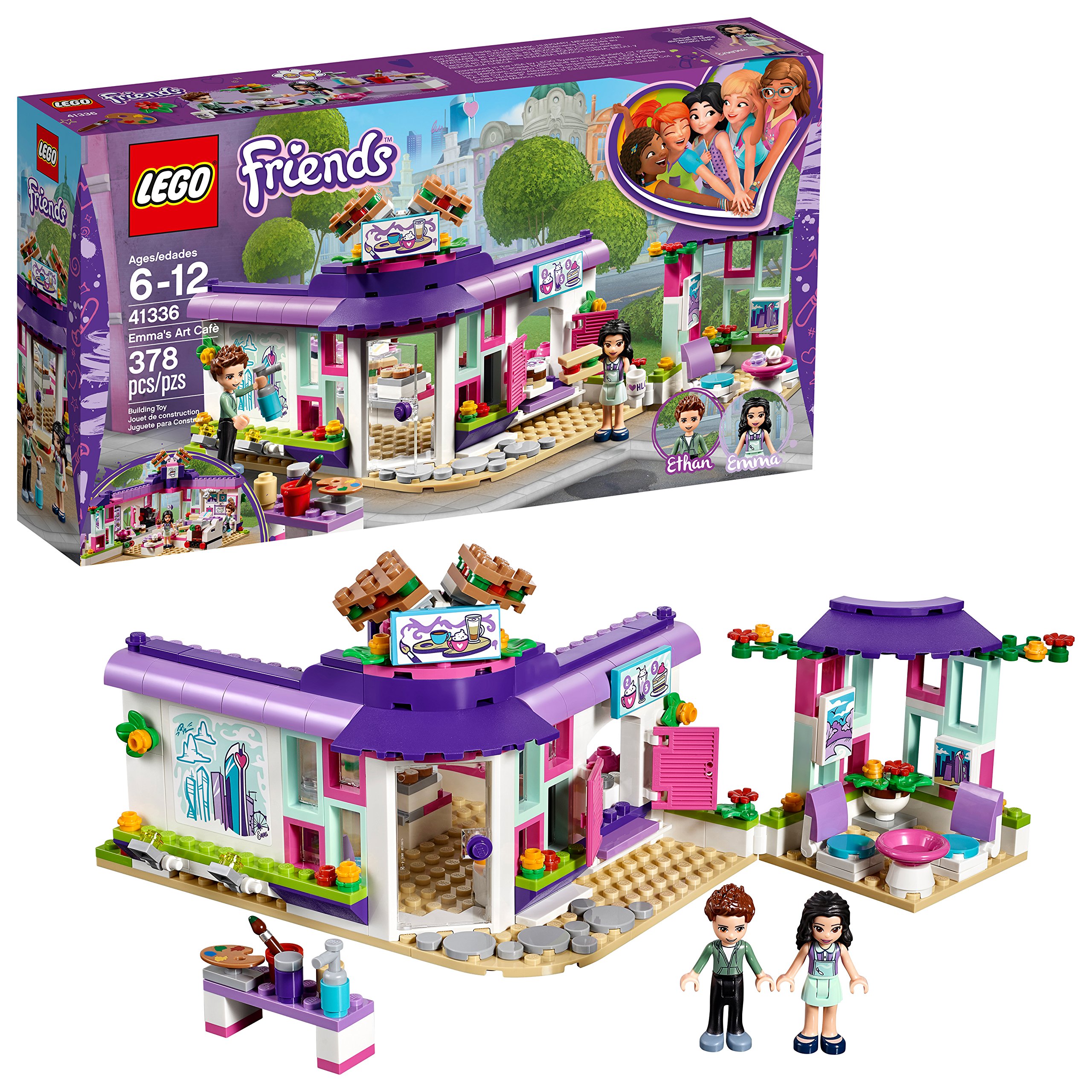 Algopix Similar Product 2 - LEGO Friends Emmas Art Caf 41336