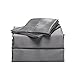 Algopix Similar Product 12 - Bedsure 3Pieces Satin Bed Sheet Set