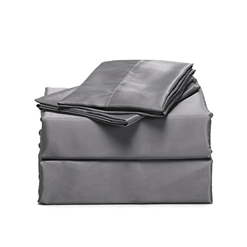 Algopix Similar Product 15 - Bedsure 3Pieces Satin Bed Sheet Set
