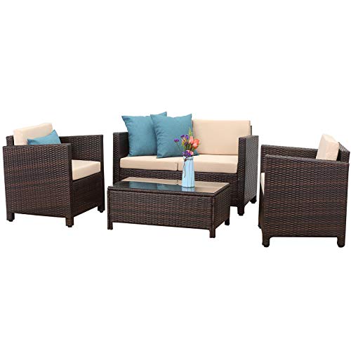 Algopix Similar Product 10 - Wisteria Lane Patio Furniture Set 4