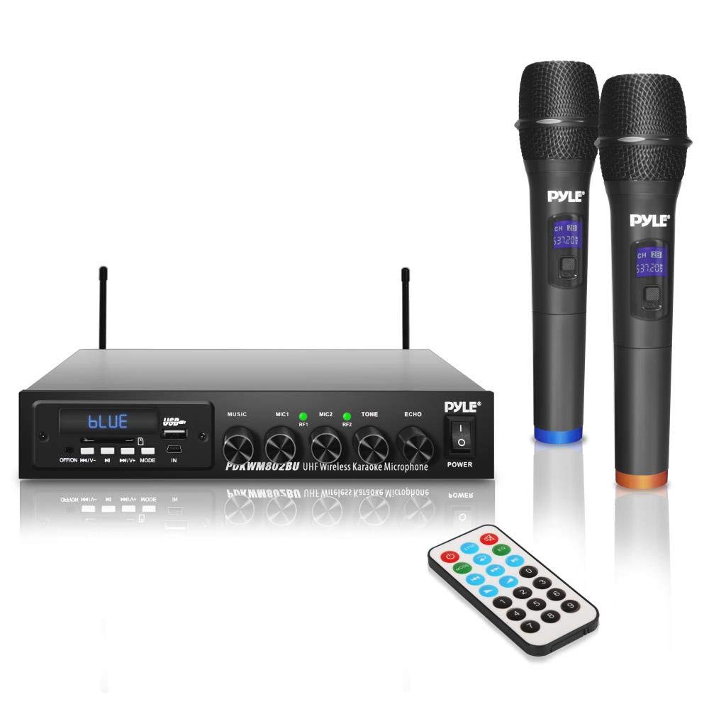 Algopix Similar Product 5 - Pyle Wireless Karaoke Microphone 