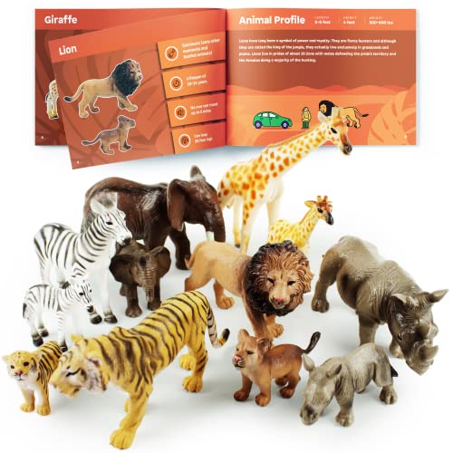 Algopix Similar Product 6 - Boley Jungle Safari Animal Set 